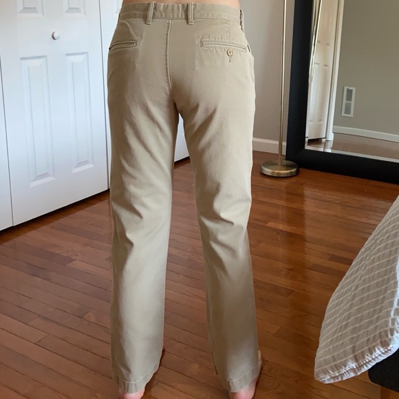J. Crew Tan Khaki Chino Pants (29W x 32L) - Picture 3 of 6